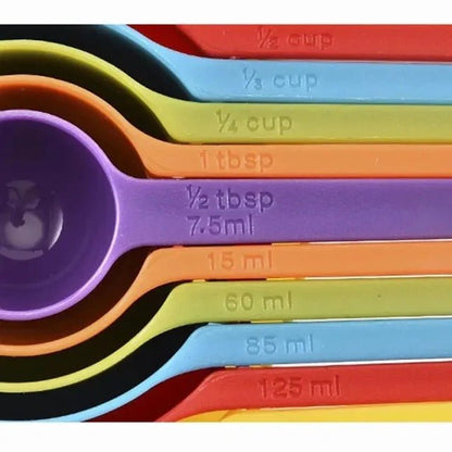 6 Pieces Measuring Spoons & Cups Set with Scale – Kitchen Baking Tools - Saadiq.pk