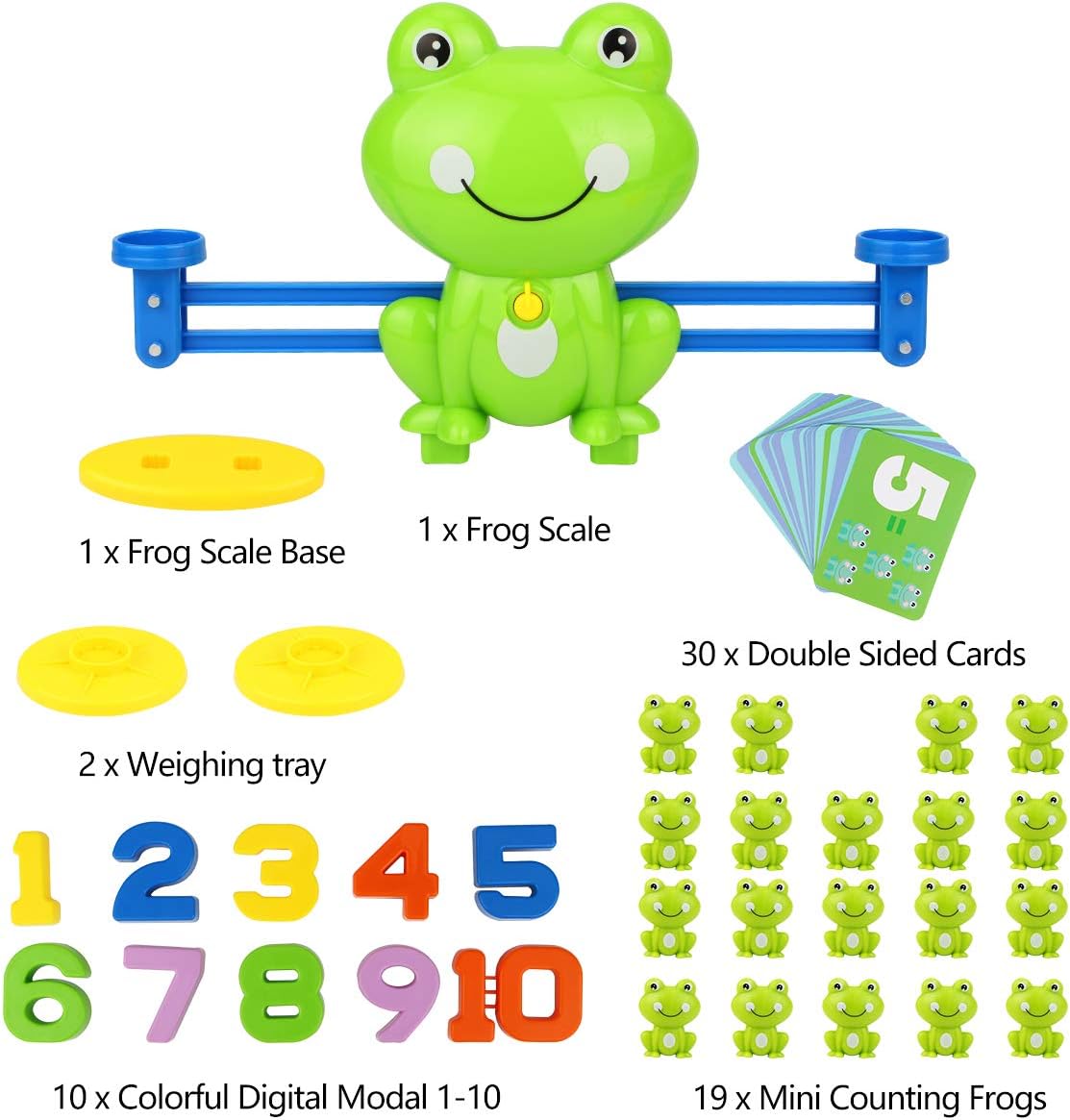 Montessori Frog Balance Game – Interactive Learning Toy for Children