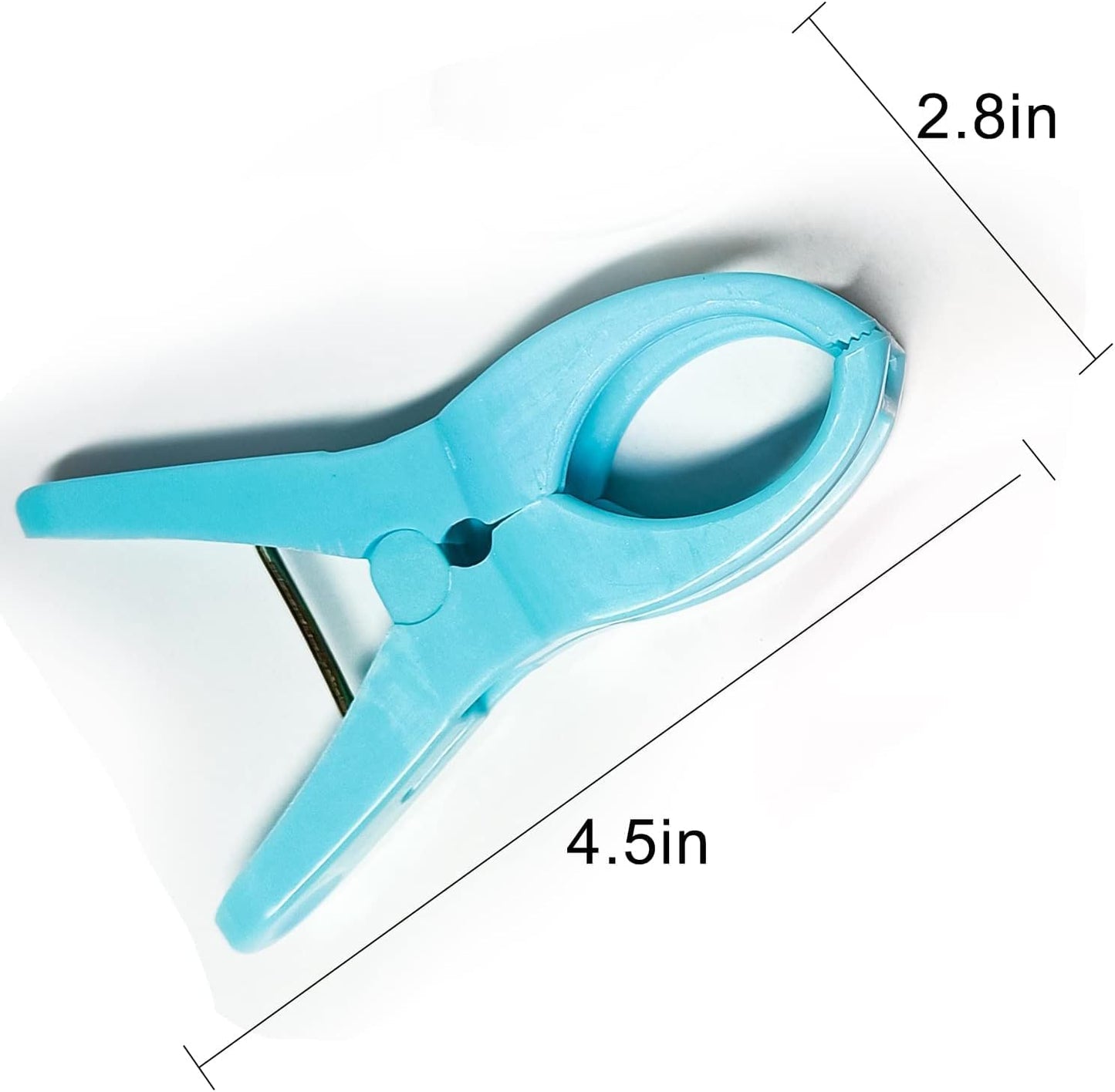 12pcs Clothespins Windproof Plastic Durable Clothes Pins Laundry Clips
