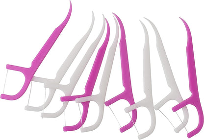 Dental Floss Sticks (20 Pcs) – Easy Grip Toothpicks for Oral Care & Plaque Removal