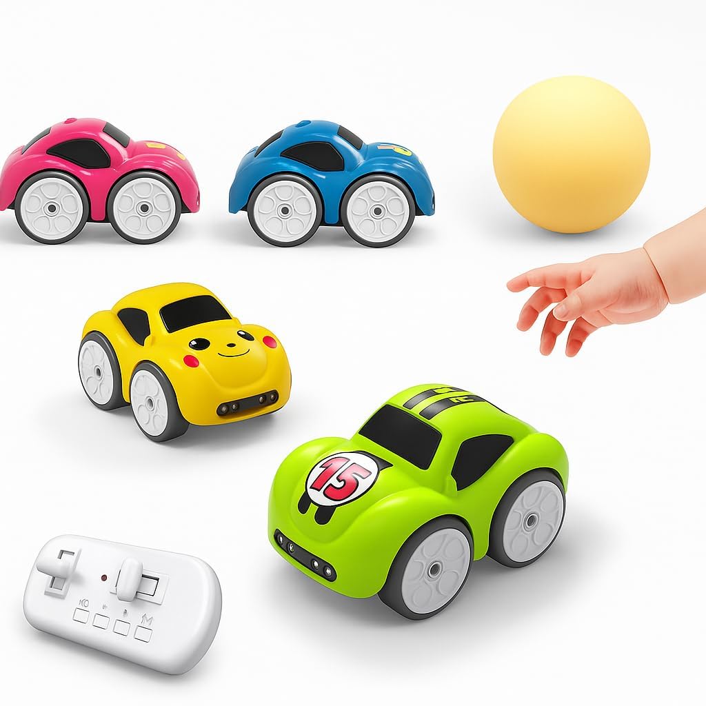 Smart Sensor RC Car – Follow, Escape & Track Mode Toy Car