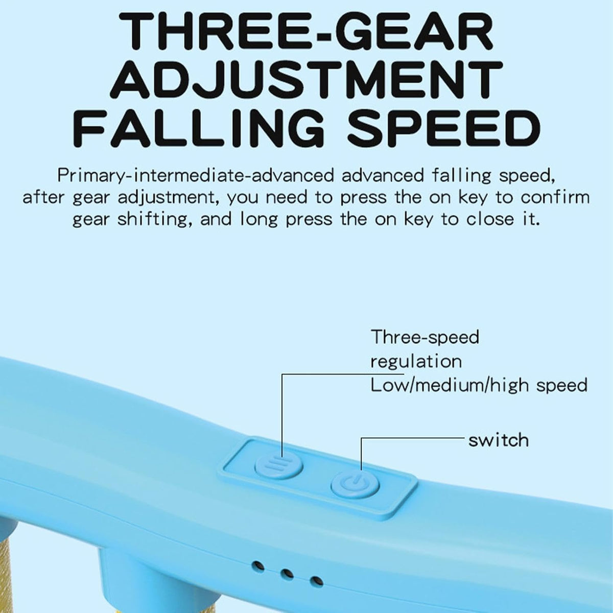 Wall Mounted Quick Reaction Stick Catching Game | 3-Speed Reflex Training Toy