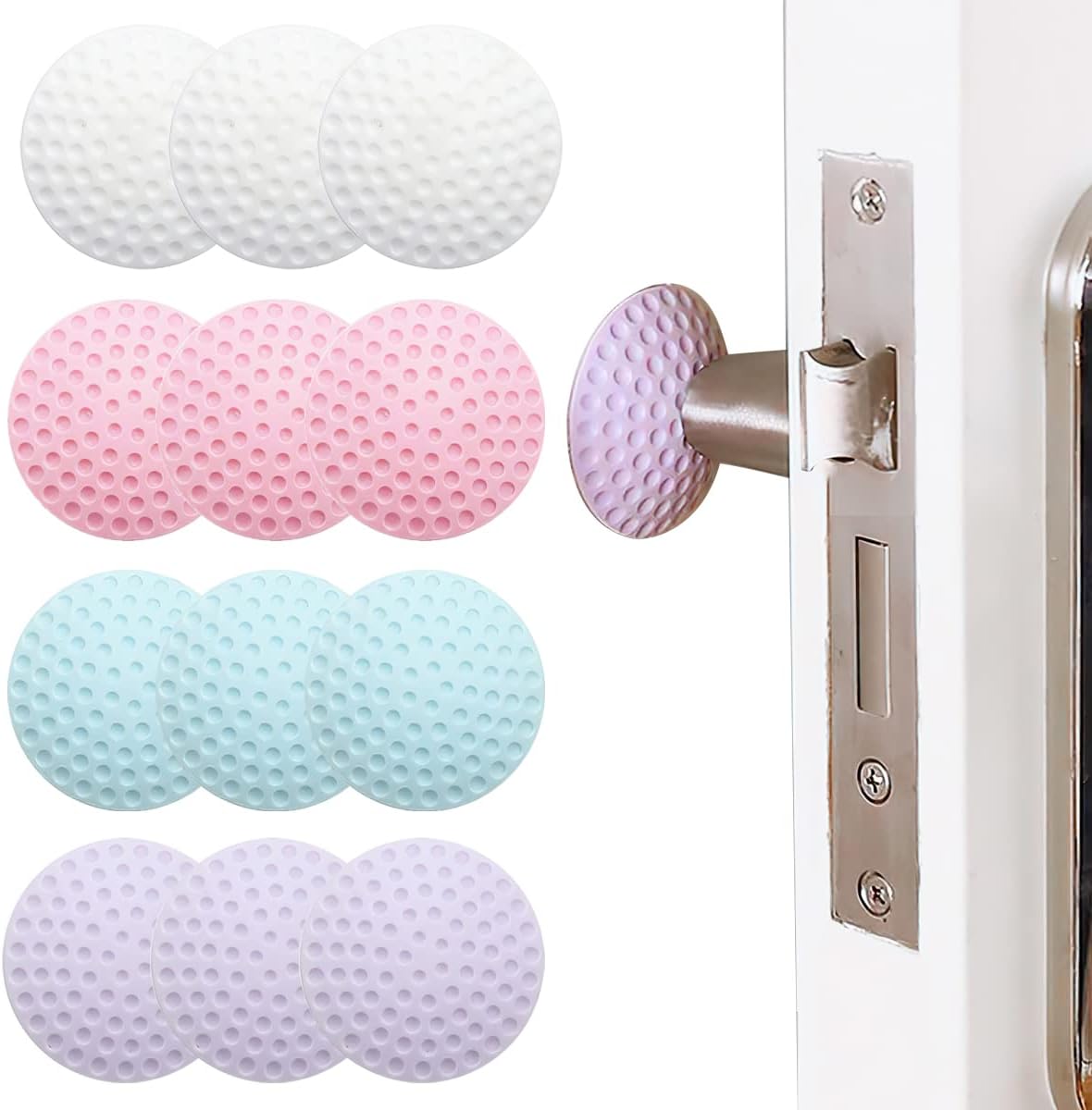 Self-adhesive wall hooks knobs - Saadiq.pk