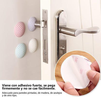 Wall mounted adhesive door knobs pack of 6 - Saadiq.pk Pakistan