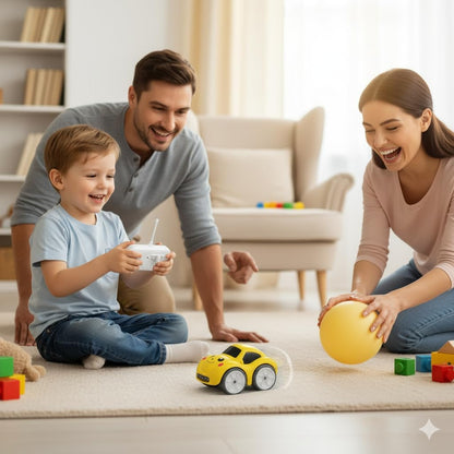 Smart Sensor RC Car – Follow, Escape & Track Mode Toy Car