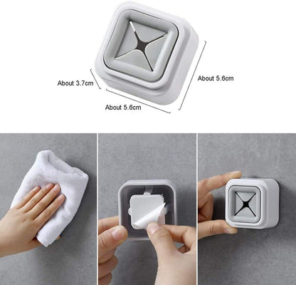 Mini Towel Holder – Self-Adhesive Silicone Hook for Bathroom & Kitchen