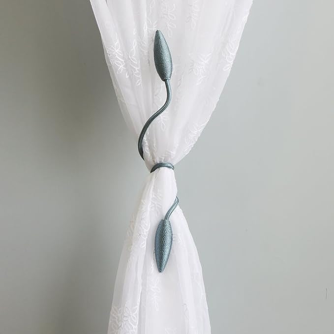 2PC Curtain Tiebacks – Teal