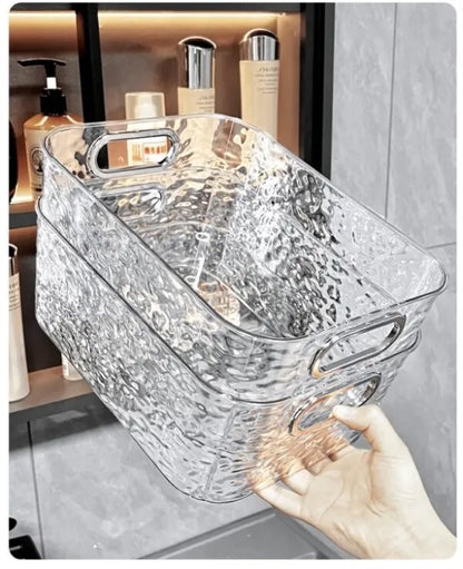 Acrylic Cosmetic Organizer with Handle