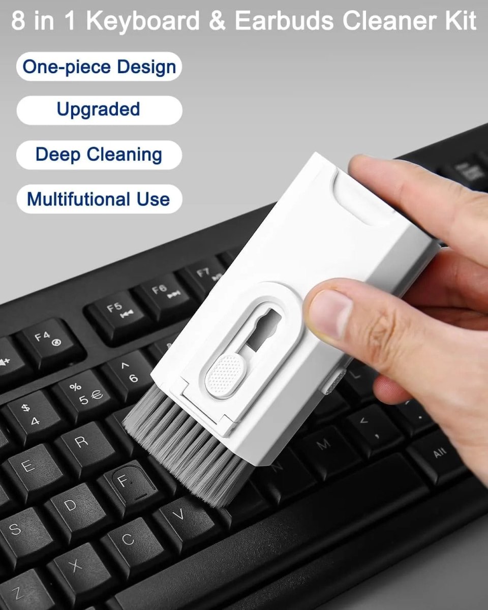 7 - Piece Keyboard Cleaning Brush Set – Dust & Debris Cleaner - Saadiq.pk