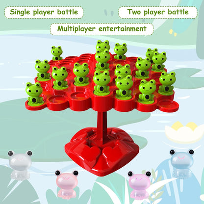 Frog Balance Tree Game for Kids – Fun Educational Toy with Dice | Family Board Game 3+