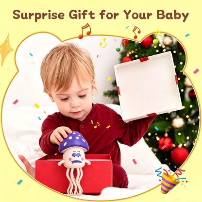 Dancing Mushroom Toy with Lights & Music | Crawling Baby Toy
