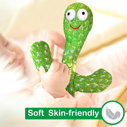 Dancing Cactus Toy for Kids | Talking, Singing & Repeating Toy with Lights & Music