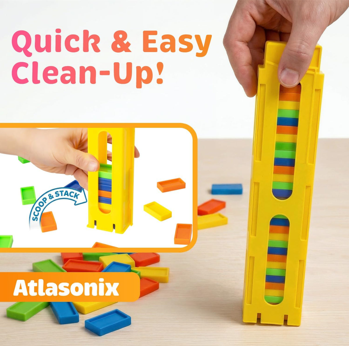 Domino Laying Train Toy Set | Fun Educational Gift for Kids