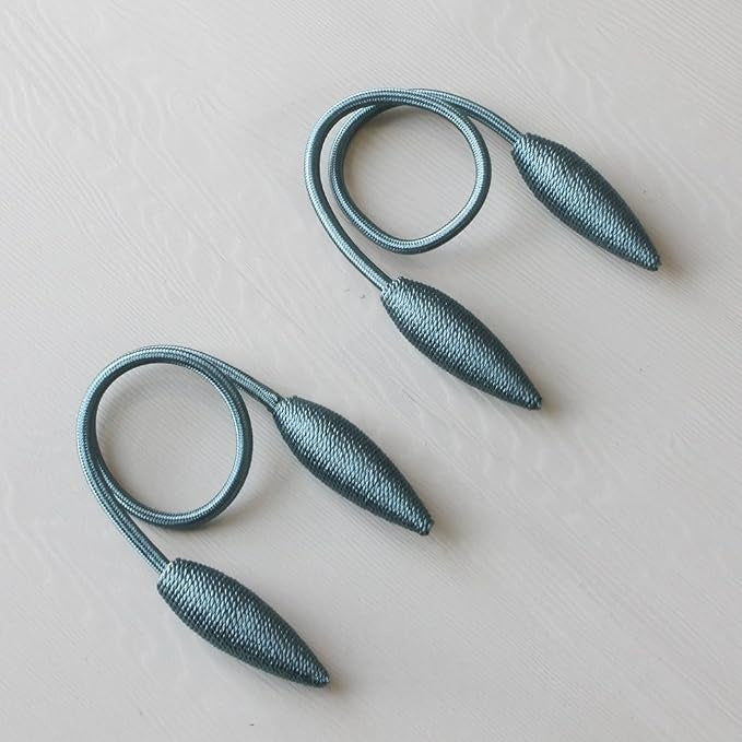2PC Curtain Tiebacks – Teal