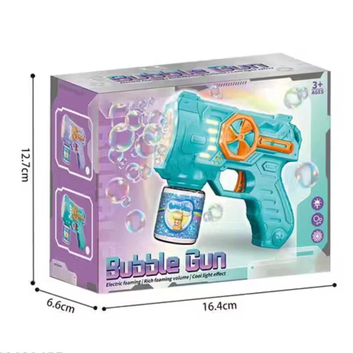 Electric Bubble Gun for Kids | Automatic Bubble Blower Toy