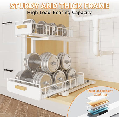 2 Tier Under Sink Organizer
