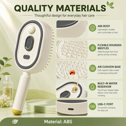 Electric Spray Air Cushion Massage Comb