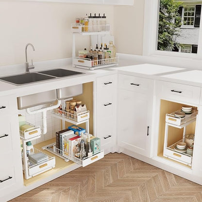 2 Tier Under Sink Organizer