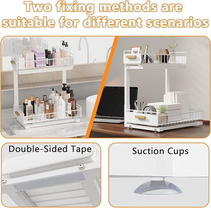 2 Tier Under Sink Organizer