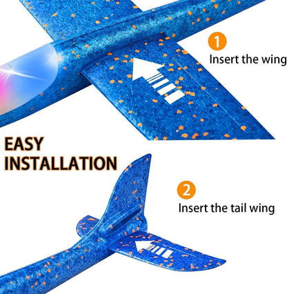 Airplane Launcher Gun for Kids - Foam Glider Airplane Launcher Gun for Kids