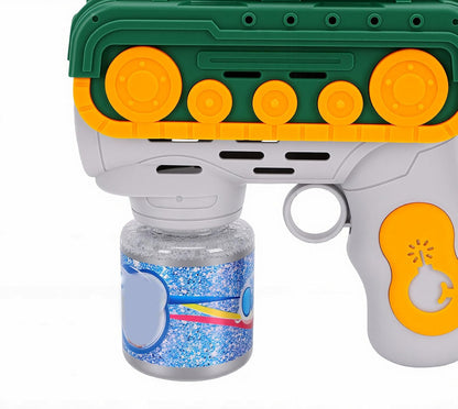 Dynamic Tank Bubble Gun | Electric Automatic Bubble Maker Toy
