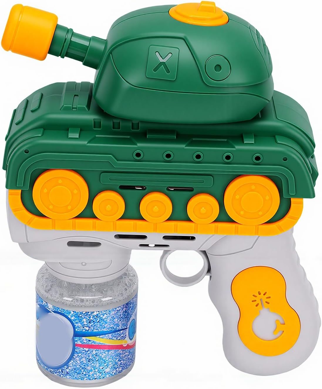 Dynamic Tank Bubble Gun | Electric Automatic Bubble Maker Toy