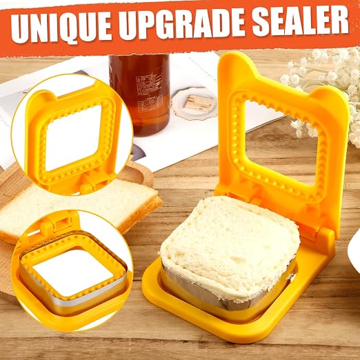 Stainless Steel Pocket Sandwich Maker - Sandwich Cutter and Sealer