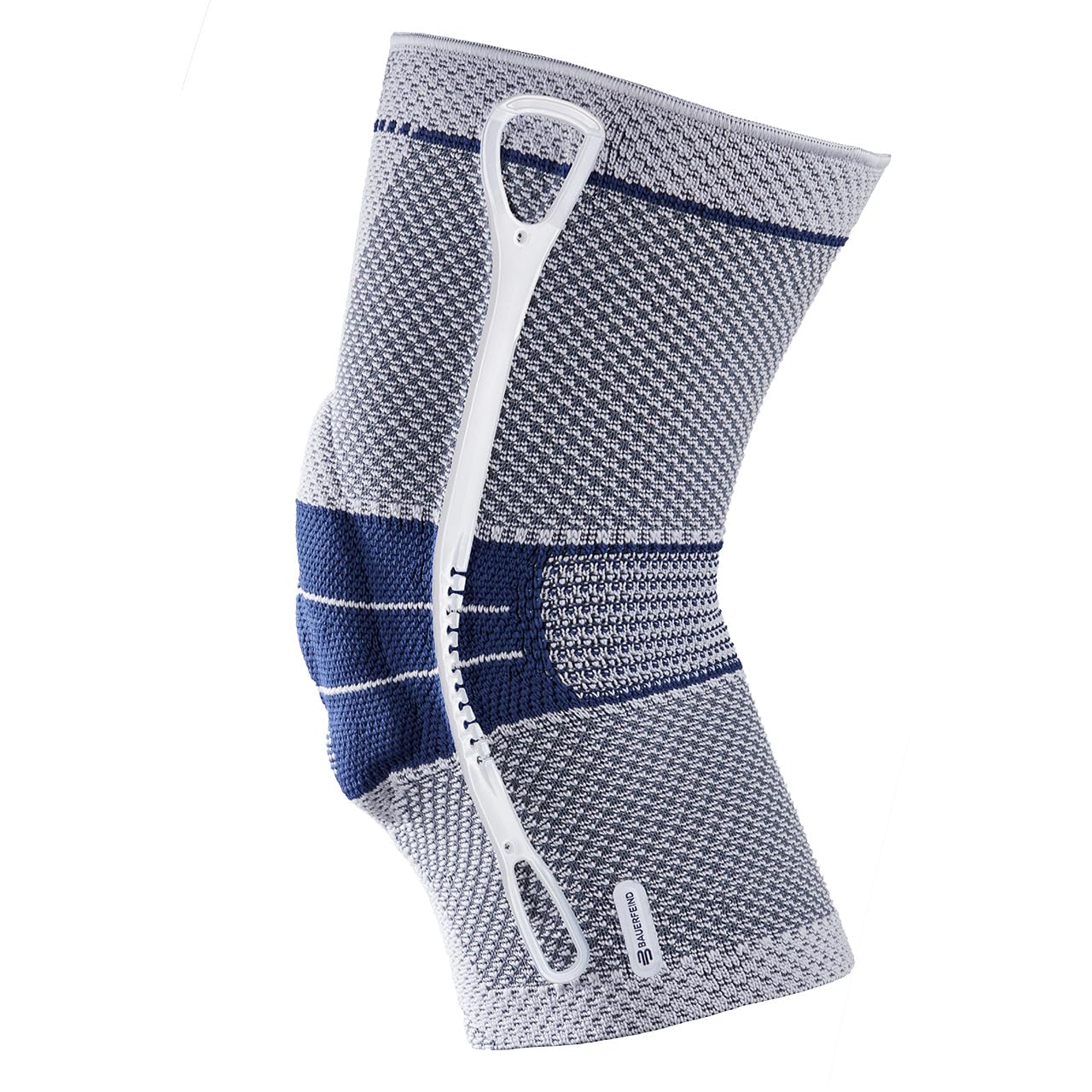 Knee Brace Compression Sleeve with Silicone Gel Spring Support