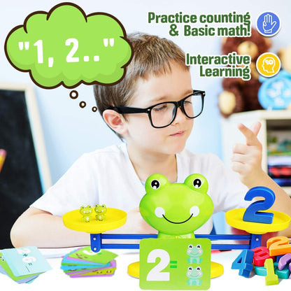 Montessori Frog Balance Game – Interactive Learning Toy for Children