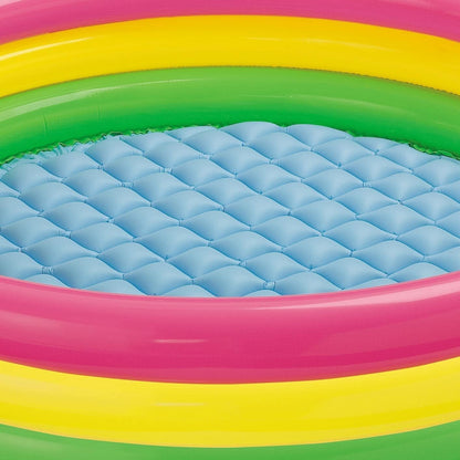 Colorful Inflatable Kids Swimming Pool – Safe & Durable Kids Pool for Summer Fun - 5ft