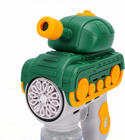 Dynamic Tank Bubble Gun | Electric Automatic Bubble Maker Toy