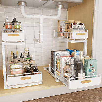 2 Tier Under Sink Organizer