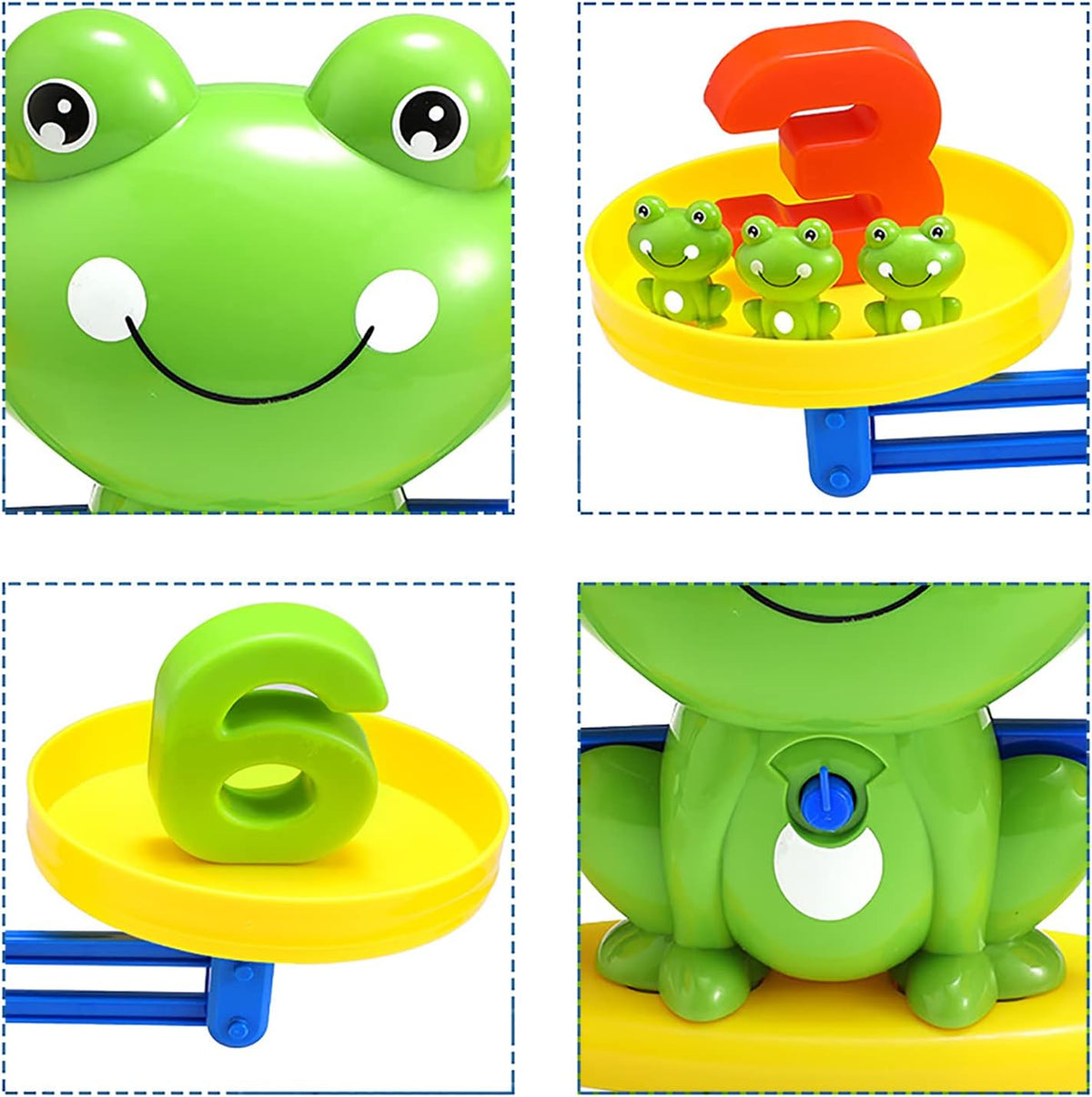 Montessori Frog Balance Game – Interactive Learning Toy for Children
