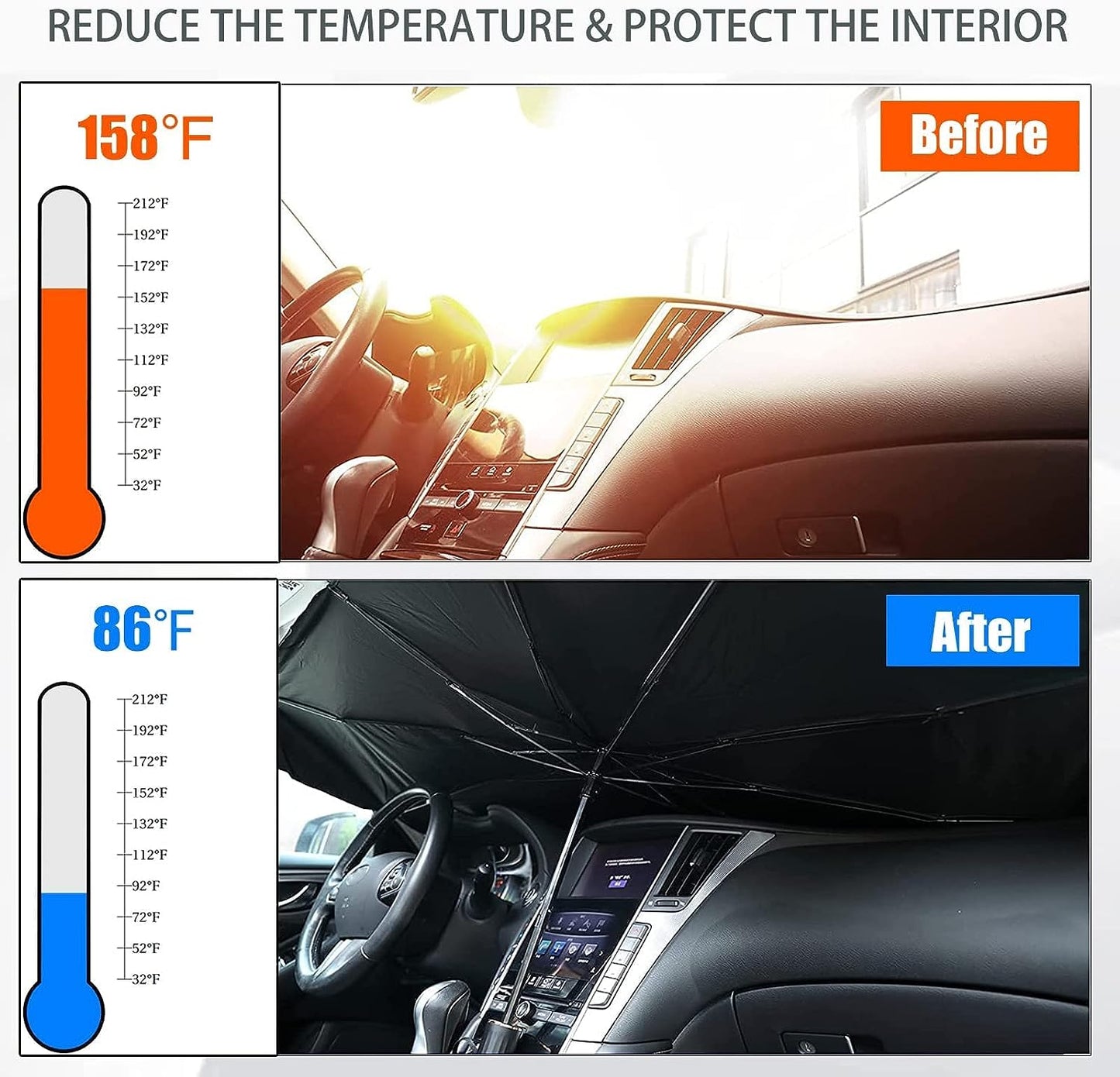 Car dashboard shade cover - Saadiq.pk