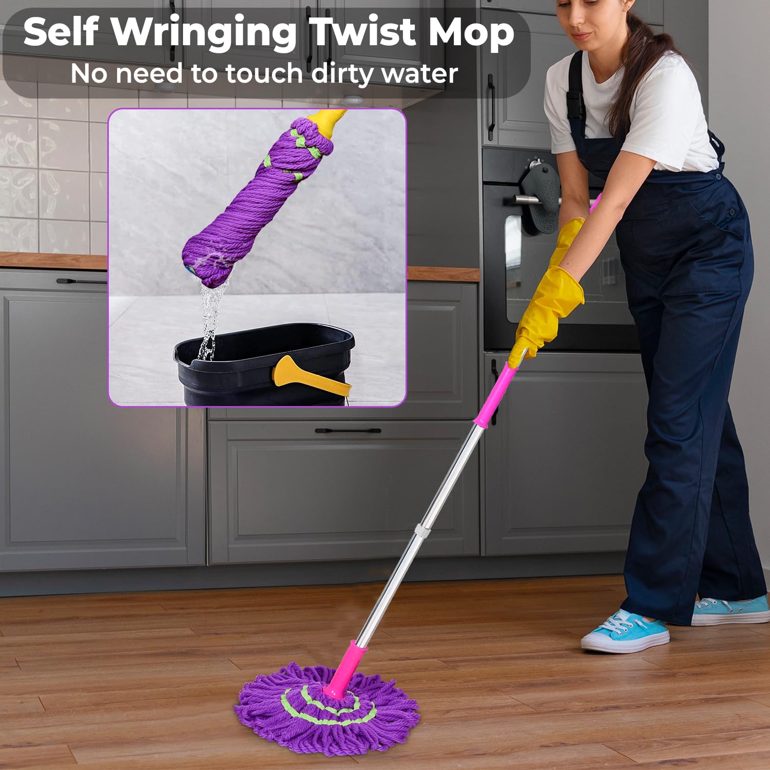 Twister mop with extendable handle - buy in Pakistan