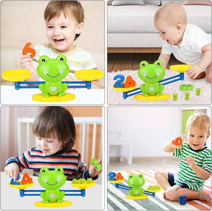 Montessori Frog Balance Game – Interactive Learning Toy for Children