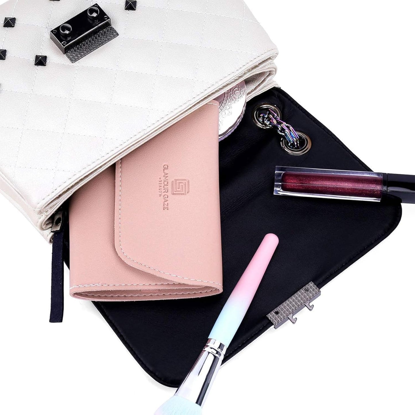 16-Piece Manicure & Pedicure Nail Kit | Professional Grooming Set with Leather Case | Nail Clippers, Cuticle Tools & More