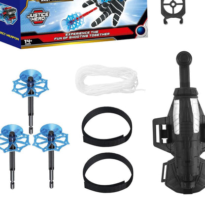 Spider Hero Wrist Shooter Toy with Superhero Glove & 2 Suction Cup Darts