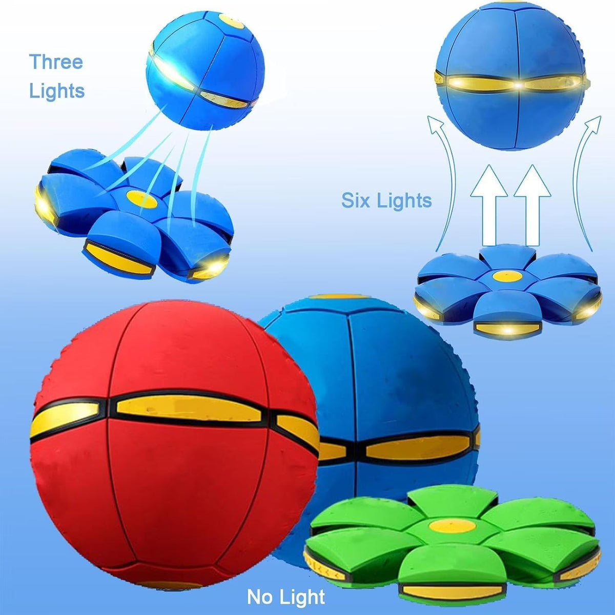 Magic Flying Disc Ball Toy – Transforming Throw & Catch Disc