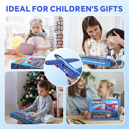 Airplane Launcher Gun for Kids - Foam Glider Airplane Launcher Gun for Kids