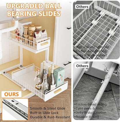 2 Tier Under Sink Organizer