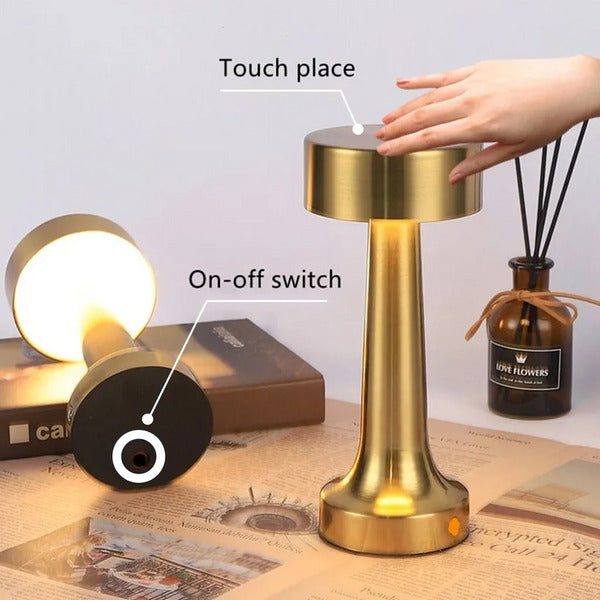 Decorative Table Lamp – LED Rechargeable Light
