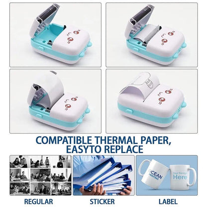 Mini Bluetooth Photo Printer
