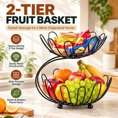 2-Tier Fruit Basket