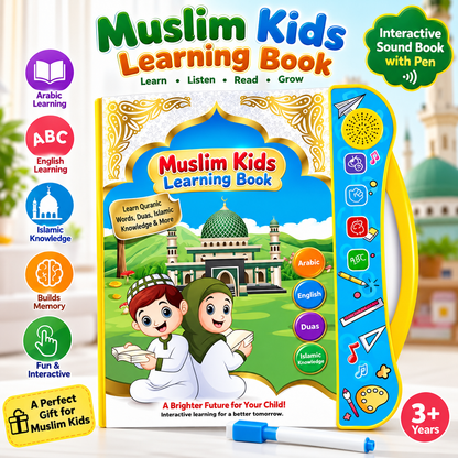 Muslim Kids Interactive Learning Book with Sound Pen
