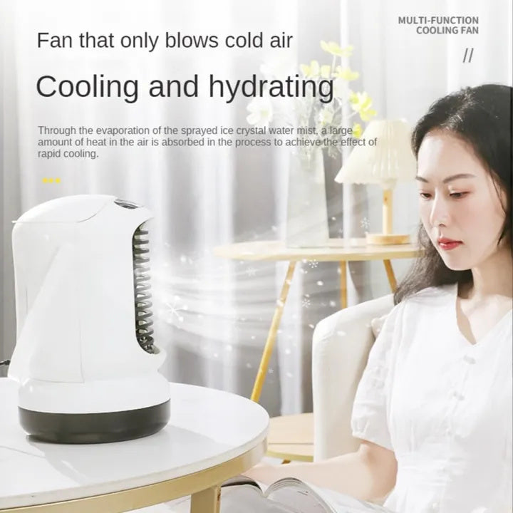 Mini USB mist cooling fan for desk - Saadiq.pk