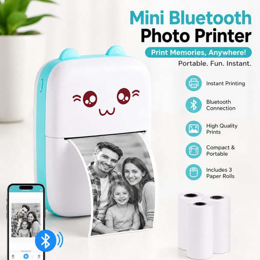 Mini Bluetooth Photo Printer