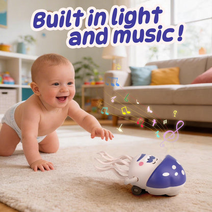 Dancing Mushroom Toy with Lights & Music | Crawling Baby Toy