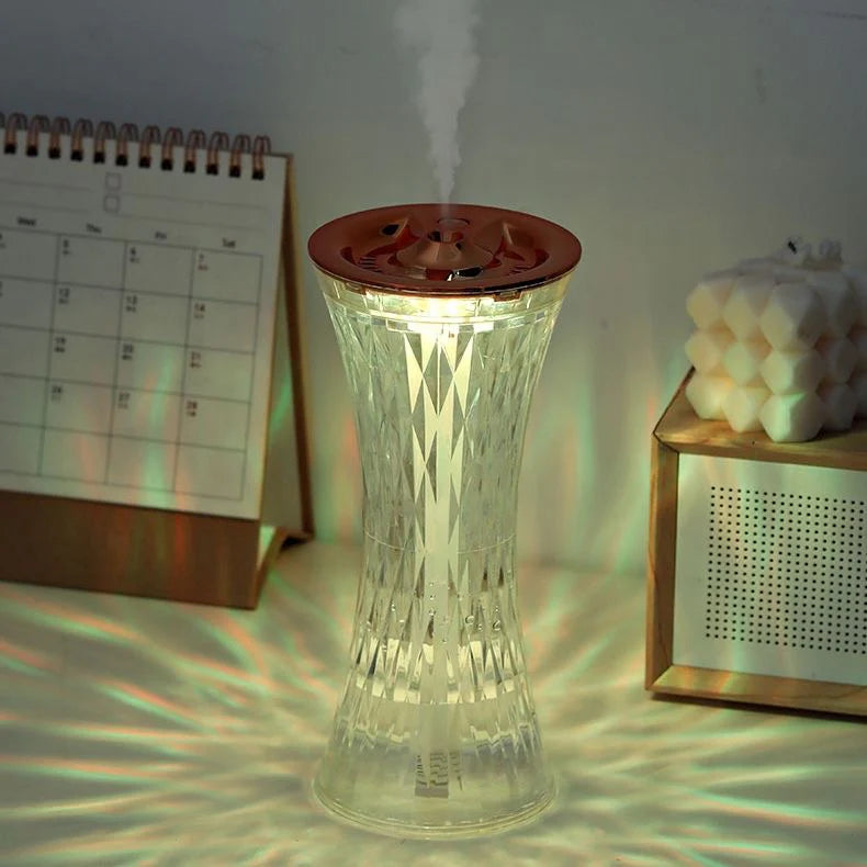 LED aroma diffuser humidifier for home - Saadiq.pk