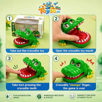 Crocodile Teeth Bite Game